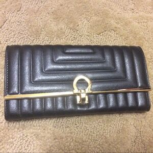 Ferragamo Large Wallet, dinner night out.